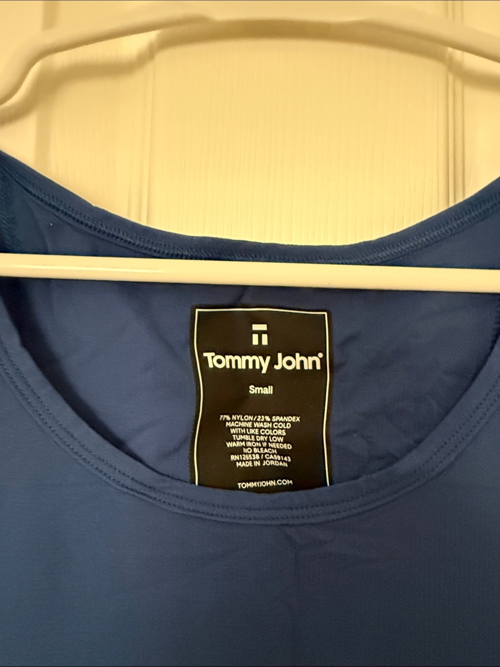 Tommy John Royal Blue Men's Tank Top